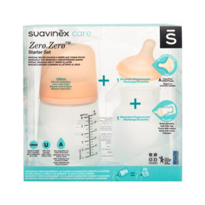Suavinex Special Breastfeeding Bottle Kit ZERØ.ZERØ 180ml