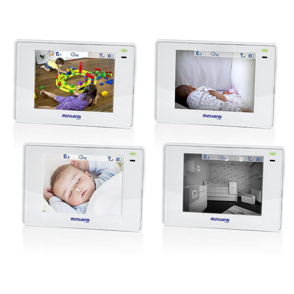Miniland Baby Monitor Video e Audio Digimonitor 3.5 PLUS