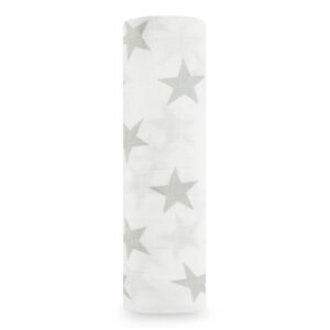 aden + anais Swaddle towel Silky Soft - Milky Way Silver Star 120x120 cm