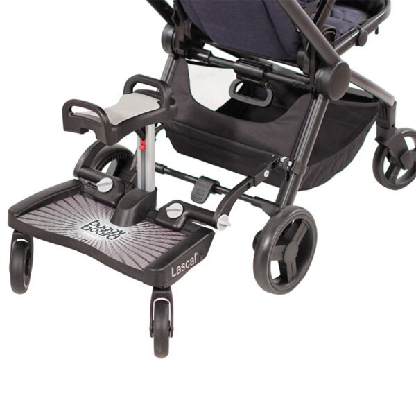 BuggyBoard Maxi Stroller Platform with GRAY Seat