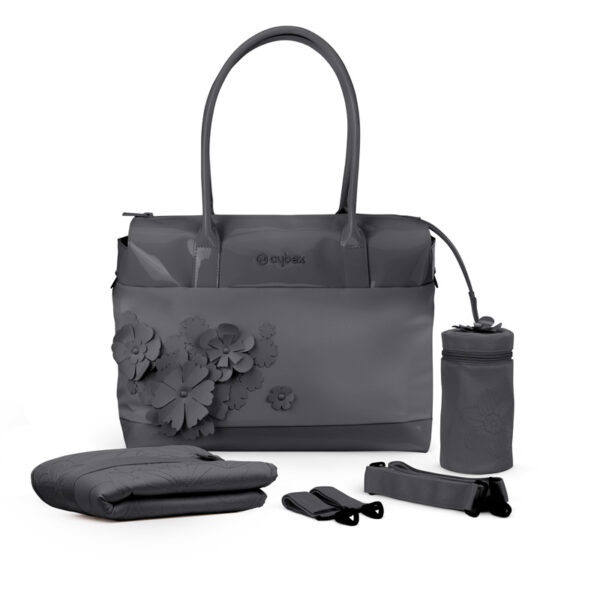 Stroller Bag Simply Flowes Gray