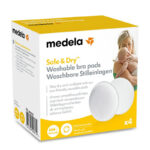 Coussinets d'allaitement Medela Safe & Dry lavables
