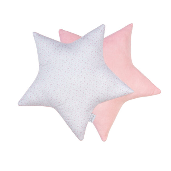 Coussin Picci Collection Stella Aria double face Rose