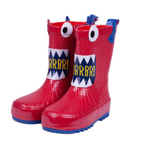 Mr. Triggle Red Monster Rubber Boots