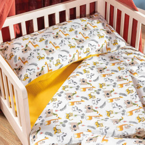 Picci Junior Textile Set Duvet, pillowcase and mattress cover.
