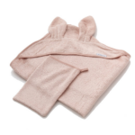 Bamboom Bath Duo Poncho with Ears and Glove