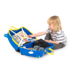 TR0323 Trunki Ride-on Suitcase Percy Police Car