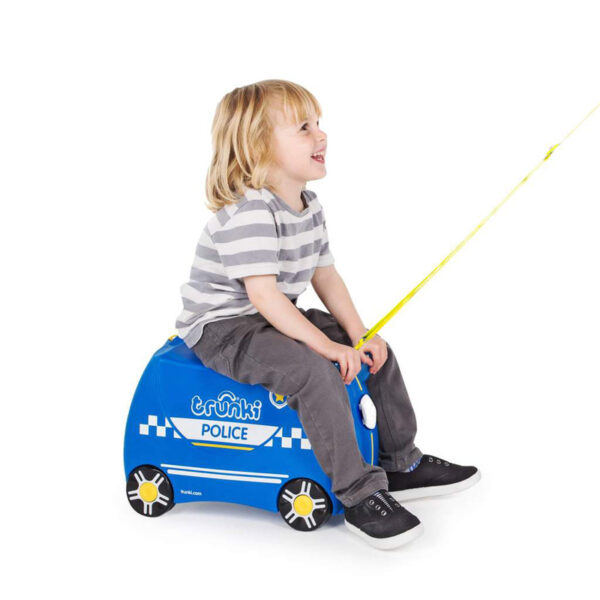 TR0323 Trunki Ride-on Suitcase Percy Police Car