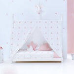 Alondra Montessori bed Indy 70 x 140 cm Indian-pink