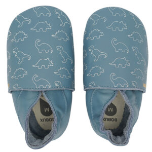 100011525 Bobux Soft Sole Dino Shark slippers