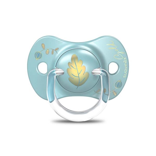 Suavinex Gold Silicone Pacifier 6-18 Months Light Blue