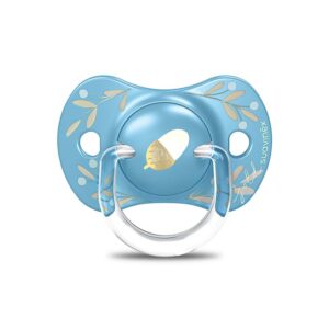 Suavinex Gold Silicone Pacifier 18+ Months Light Blue