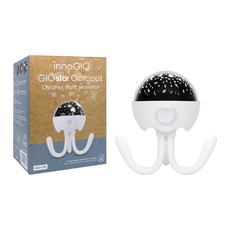 innoGIO Proiettore per Bambini GIOstar – Octopus 